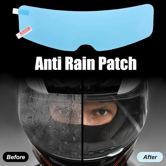 visor anti lluvia para casco